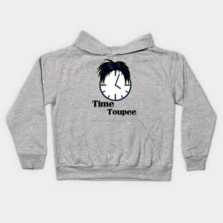 Time Toupee Kids Hoodie